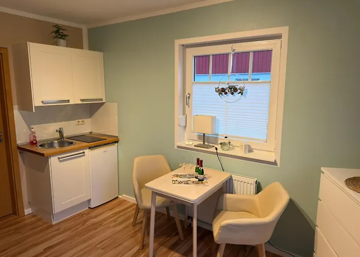 Ferienzimmer/wohnung Am Kurstrand, Wlan Lägenhet